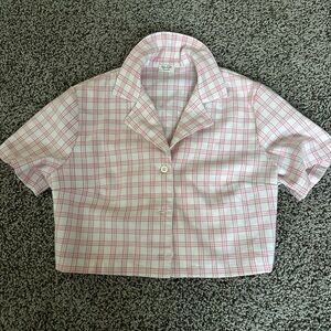 John Galt Cropped Shirt